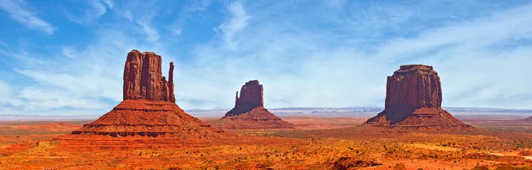 Foto op Plexiglas Natuur in Monument Valley Navajo Park, Utah, VS © FotoMak