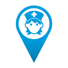 Icono localizacion enfermera
