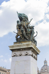 Fototapeta na wymiar Monument at Vittoriano in Rome