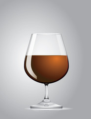 glass of brandy