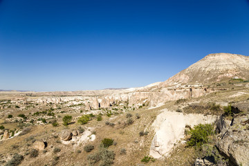 Fototapeta na wymiar Cavusin, Cappadocia. Mountain landscape