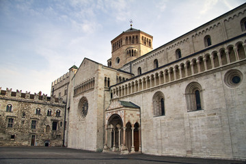 Obraz premium Trento, Piazza del Duomo