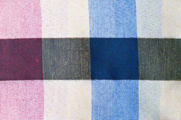 Fototapeta premium Closeup texture of Fabric, Thai style loincloth