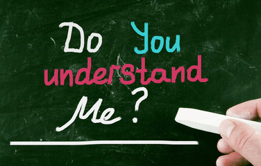 do you understand me?
