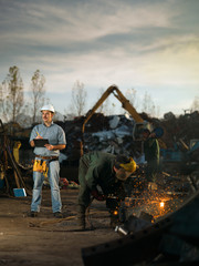 Fototapeta premium scrapyard