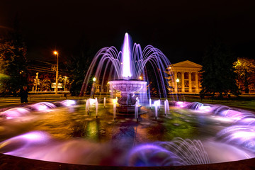 Fountain near the dramatic theater