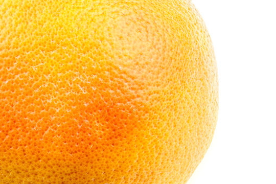 Macro closeup background texture of juicy ripe grapefruit