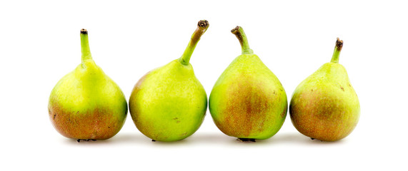 Paradise pears isolated