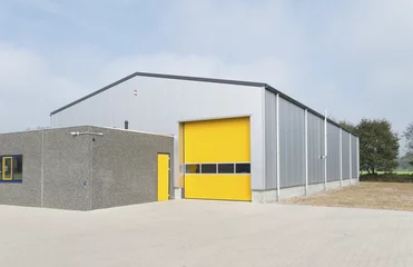 Photo sur Plexiglas Bâtiment industriel industrial warehouse