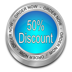 50% Discount Button