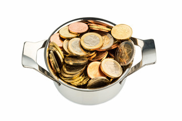 Topf mit Geld