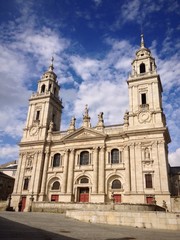 Fototapeta na wymiar Catedral de Lugo en España