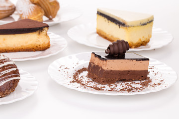 Pieces of cake.