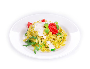 Tasty italian pasta.