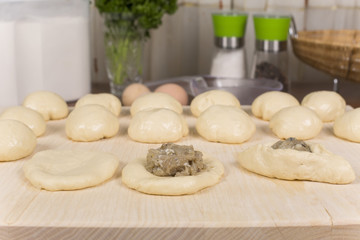 the process of making pies