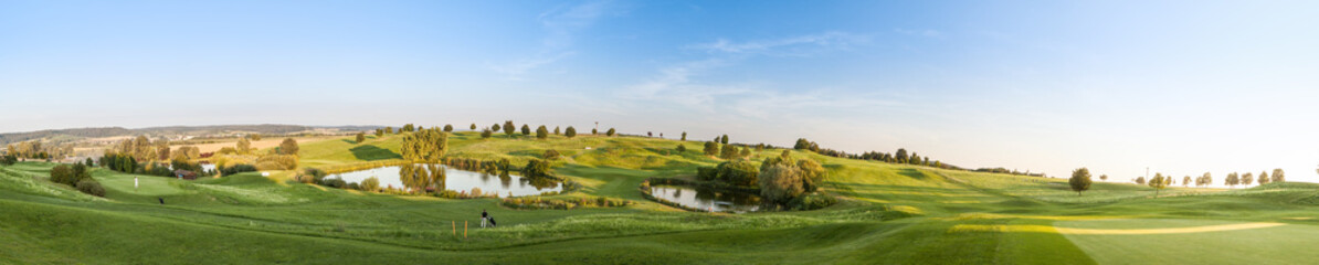 Panorama Golfplatz Sommer