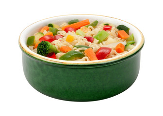 Ramen Noodles with Stir Fried Vegetables