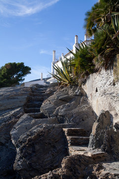 rocks on the sea