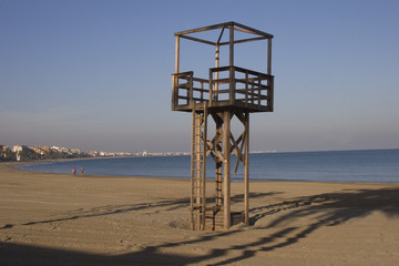 Torre de vigilancia de playas 6