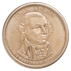 One US dollar coin