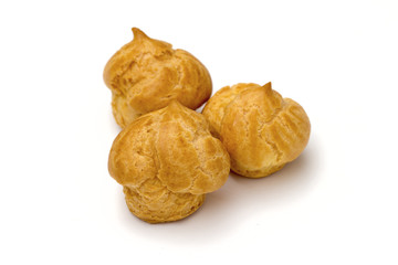 cake on the white background