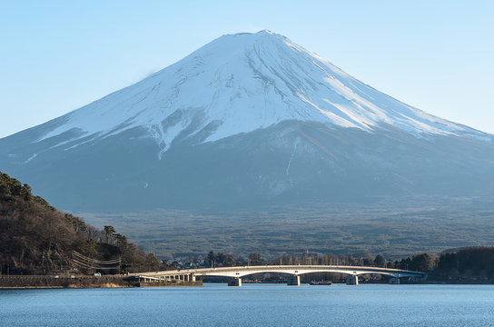 Mt Fuji View from Kawakuchigo Lake