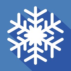 Logo froid. Neige.