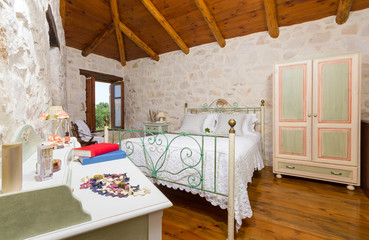 Obraz na płótnie Canvas luxury traditional bedroom