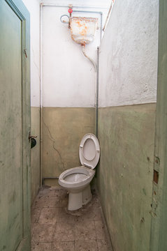Old abandoned water closet