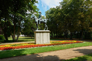 Schlossgarten und Schlossgartensalon Merseburg, Sachsen-Anhalt,