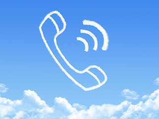 phone cloud shape - 76262455