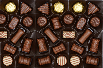 box of chocolates background