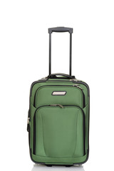 green suitcase