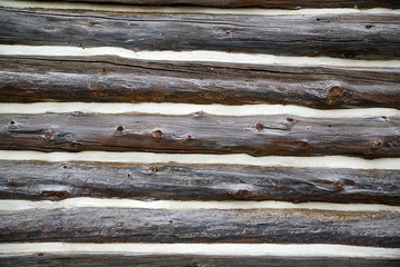 Old log home wall - 76264073