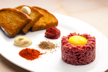 sirloin steak tartare