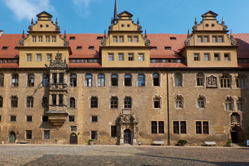 Fototapeta na wymiar Schloss und Dom Merseburg, Sachsen-Anhalt, Deutschland