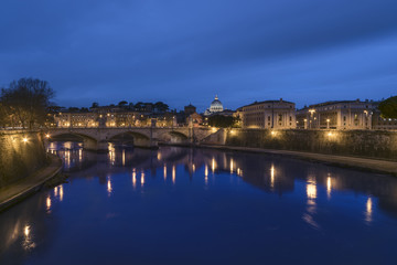 Obraz premium Rome by the bridge