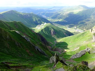Foto op Plexiglas uitzicht op Auvergne © méli-L-