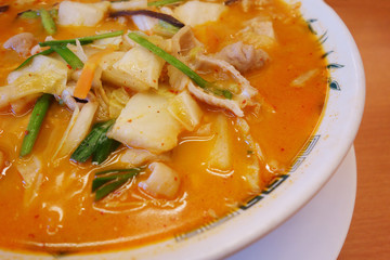 モツ野菜ラーメン