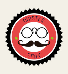 Hipster design, vector illustration.