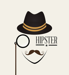 Hipster design, vector illustration.