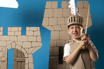 medieval knight child