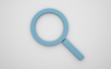 Search icon 3d
