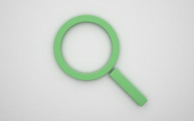 Search icon 3d