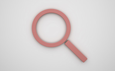Search icon 3d