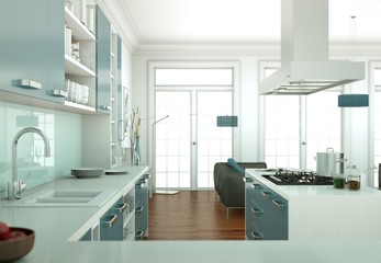 moderne Wohung Interieur Design