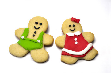 Muñecos de galleta y fondant