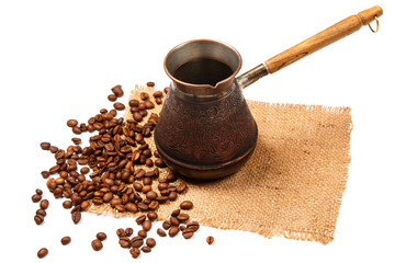 Turkish coffee pot
