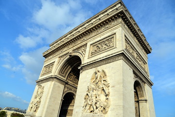 Fototapeta na wymiar ARCO DE TRIUNFO EN PARIS