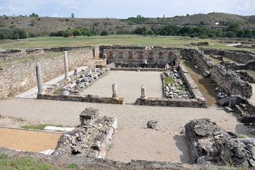 Stobi - an ancient city in Macedonia